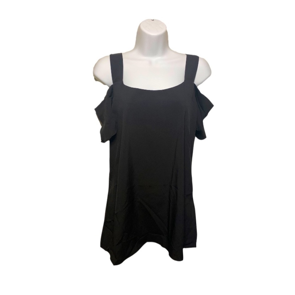 🏷️ (2/$12) Cold Shoulder Shirt - Size Medium